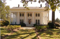 Antebellum style plantation house